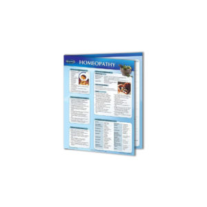 Homeopathy Chart (4-panel folding chart, 8.5" x 11")