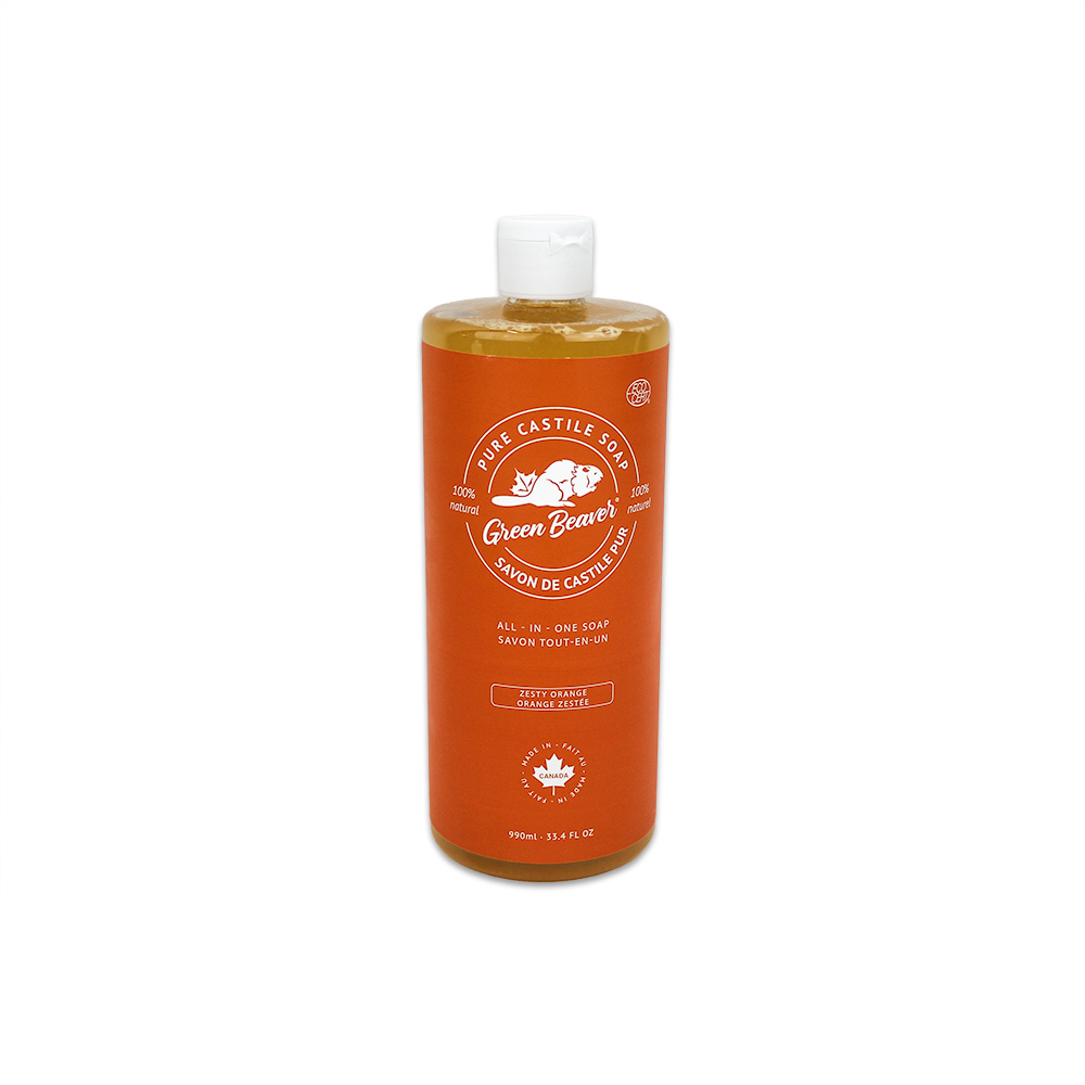 Castile Soap Zesty Orange 990ml