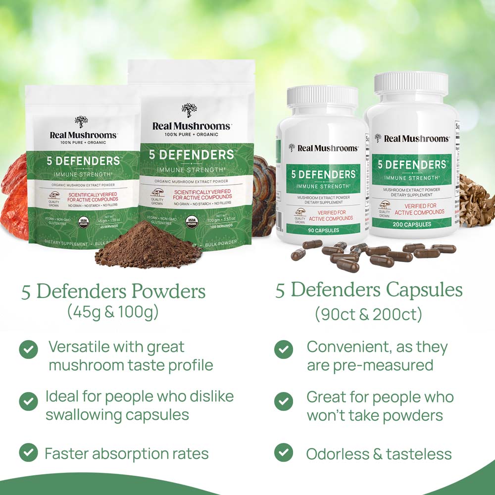 5 Defenders - 200 Capsules - Image 2