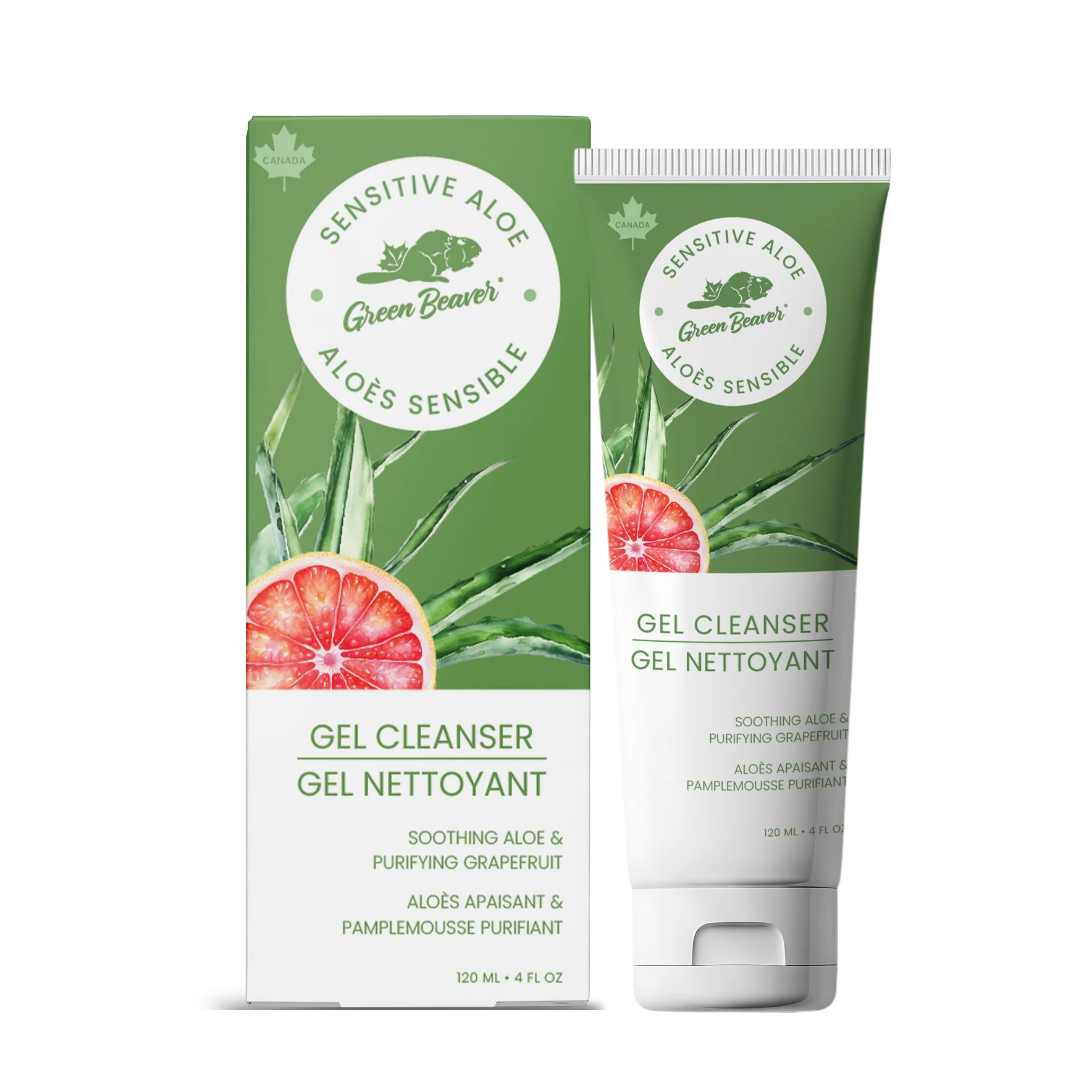 Aloe Vera Gel Cleanser-Sensitive Skin 120ml - Image 2