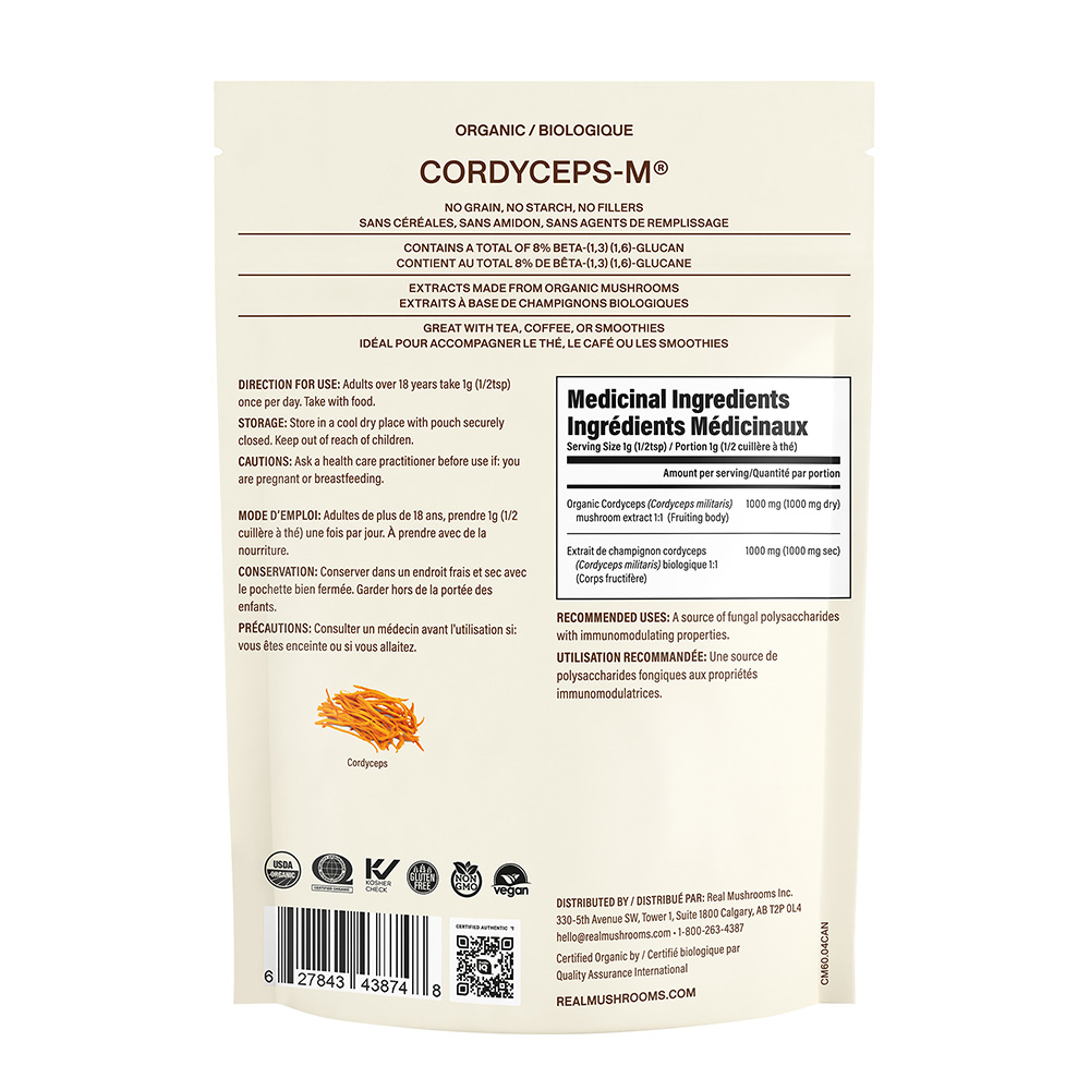 Cordyceps-M - 60g Bulk Powder - Image 2