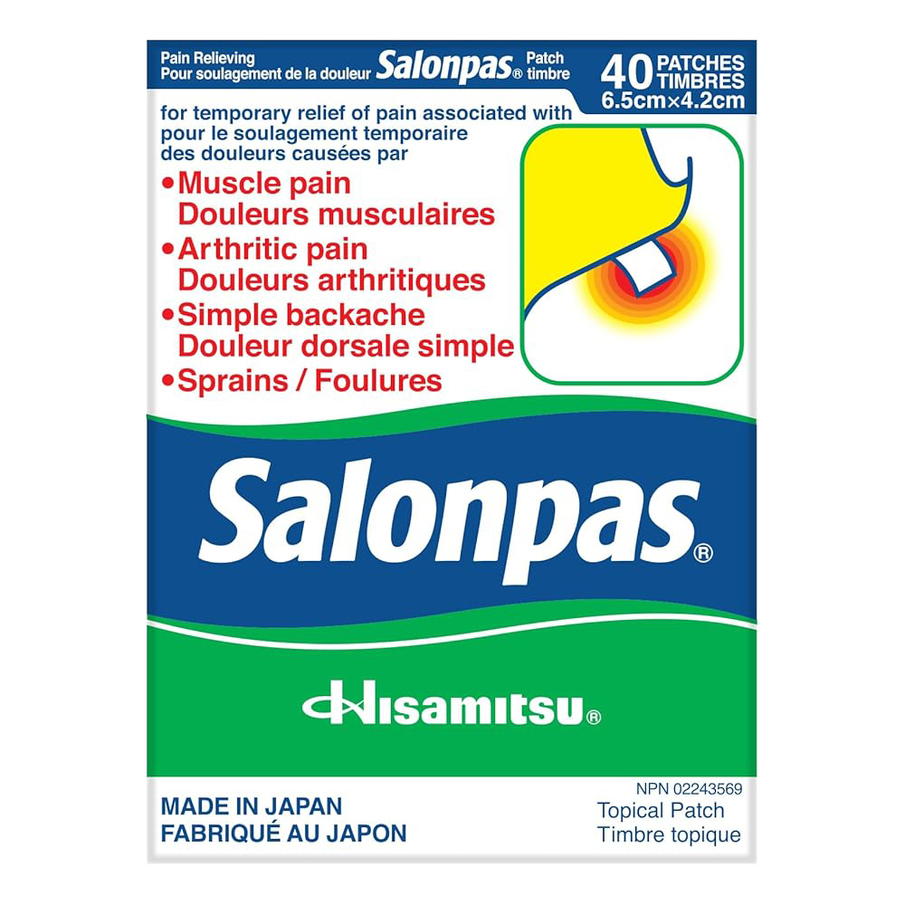 Salonpas Plaster 40's (NPN02243569)