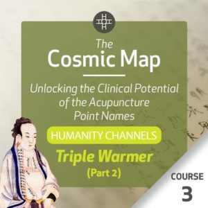 The Cosmic Map: Unlocking the Clinical Potential of the Acupuncture Point Names, Part 3: Humanity Channels - Course 3