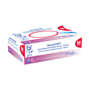 Glove Nitrile Dermatuff Blue (Medium) 200 per box